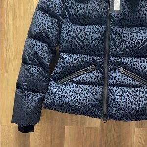 Mackage Madalyn Leopard Print Down 